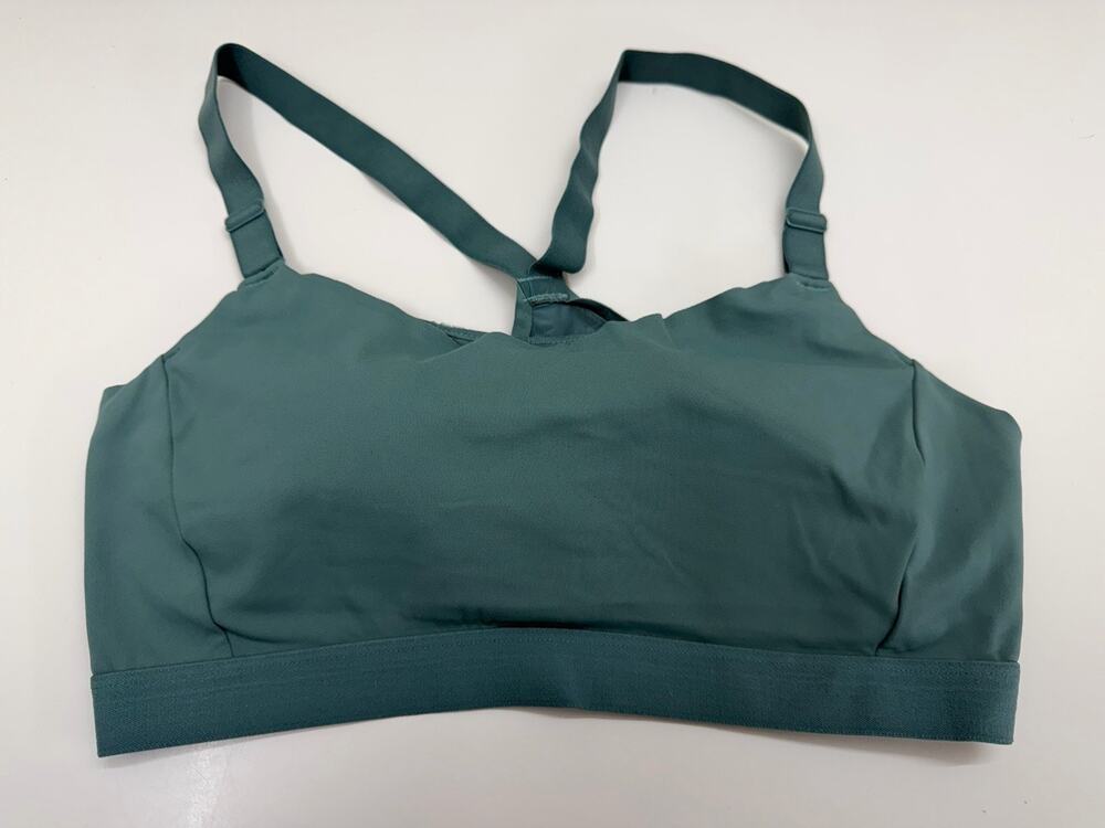 Old Navy Womens Sports Bra Size Unknown Blue Racerback Pullover Padded